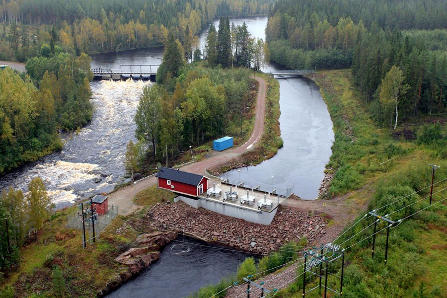 Gammelby hydropower plant